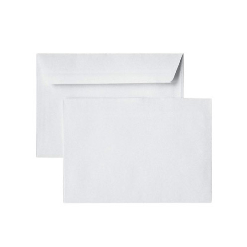 Enveloppe Clairefontaine blanche 162 x 229 mm - format C5